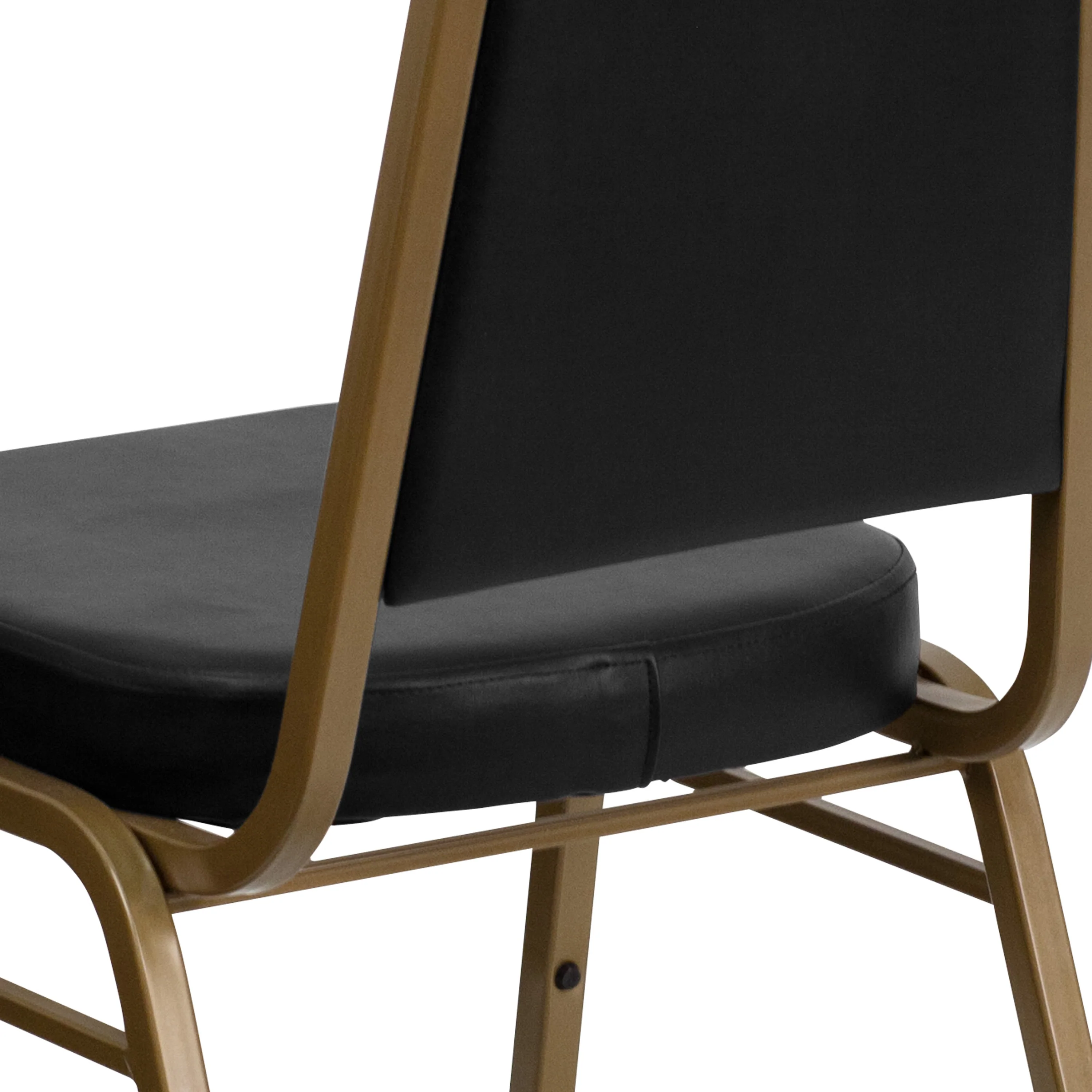 HERCULES Series Trapezoidal Back Stacking Banquet Chair with 2.5" Thick Seat - Image 11