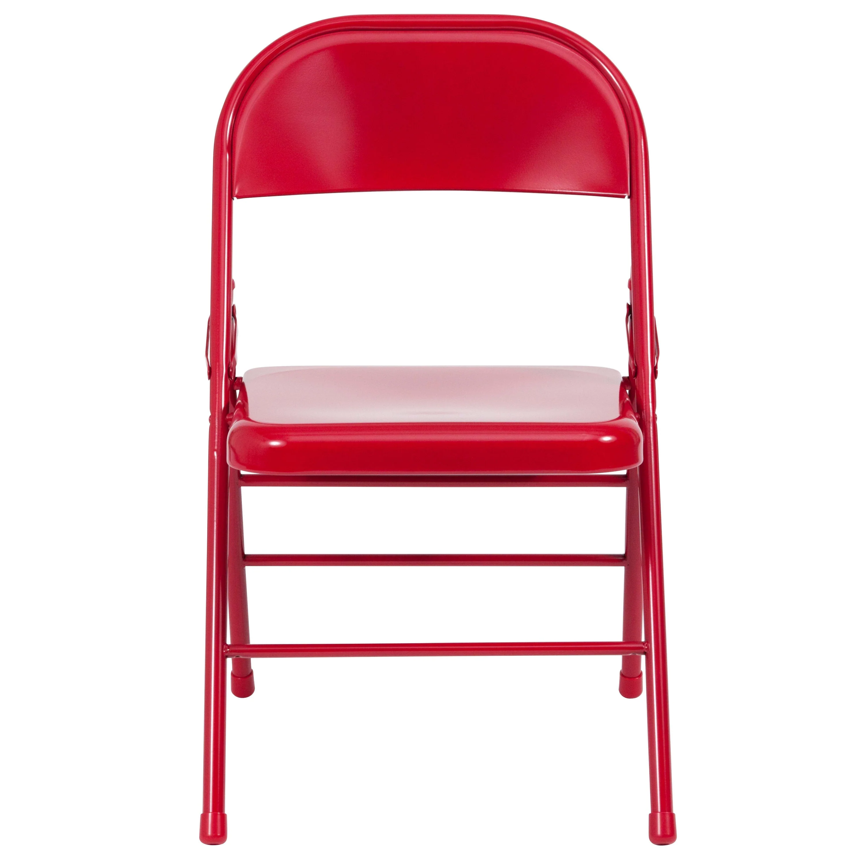 HERCULES Series Triple Braced & Double Hinged Metal Folding Chair - Image 22