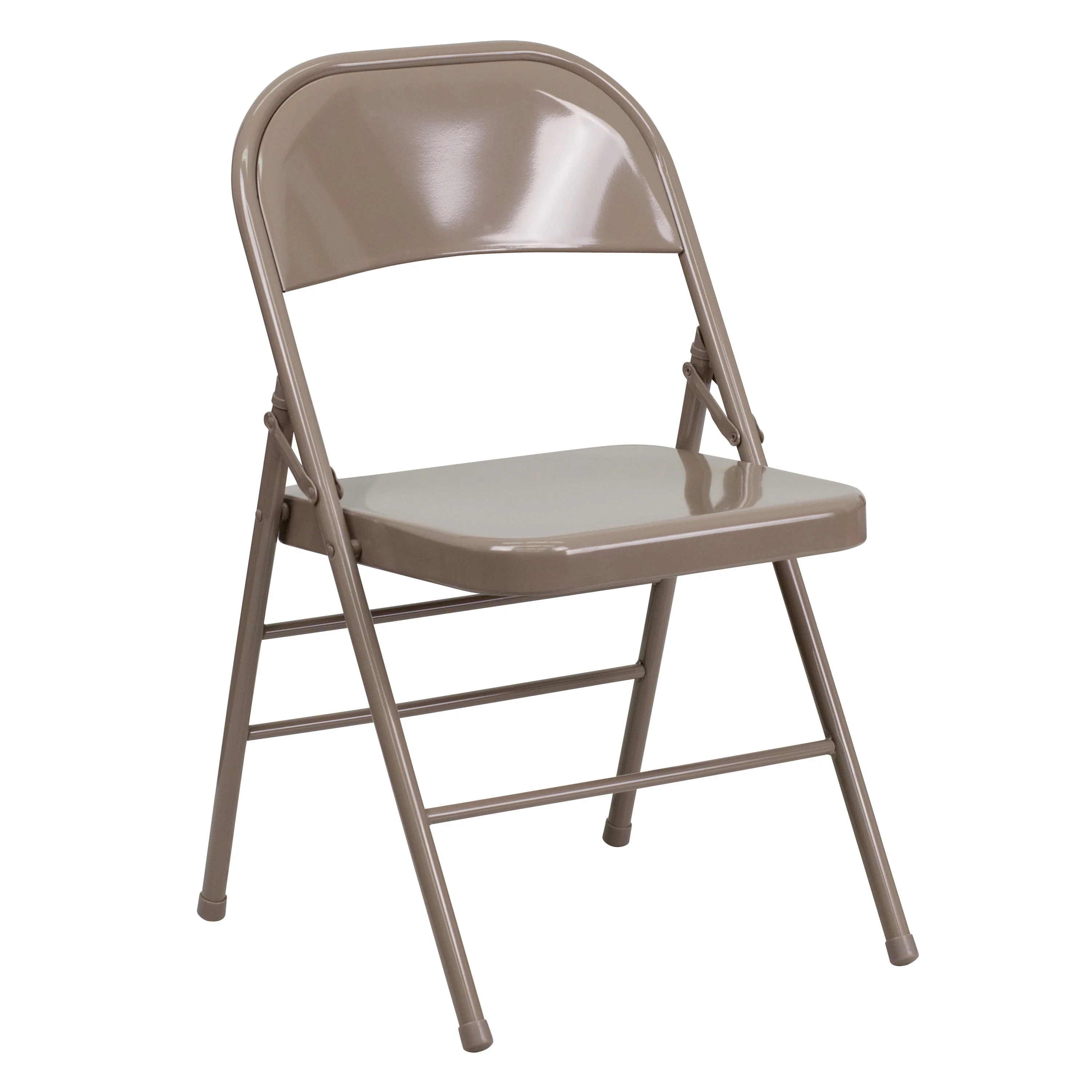 HERCULES Series Triple Braced & Double Hinged Metal Folding Chair - Image 50