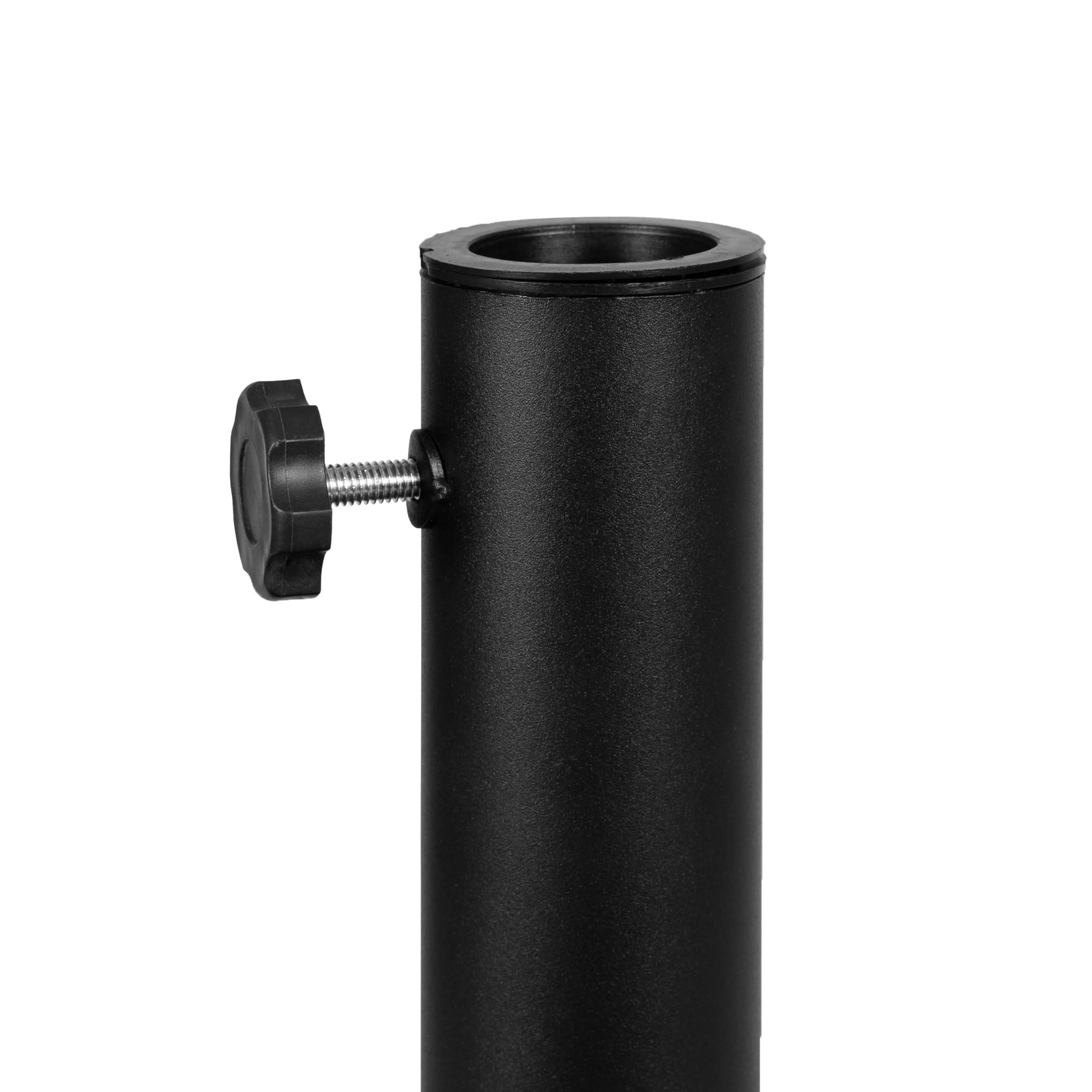Kona Universal Cement Patio Umbrella Base with Weatherproof Plastic Polymer Coating - 19.25" Diameter - Image 18