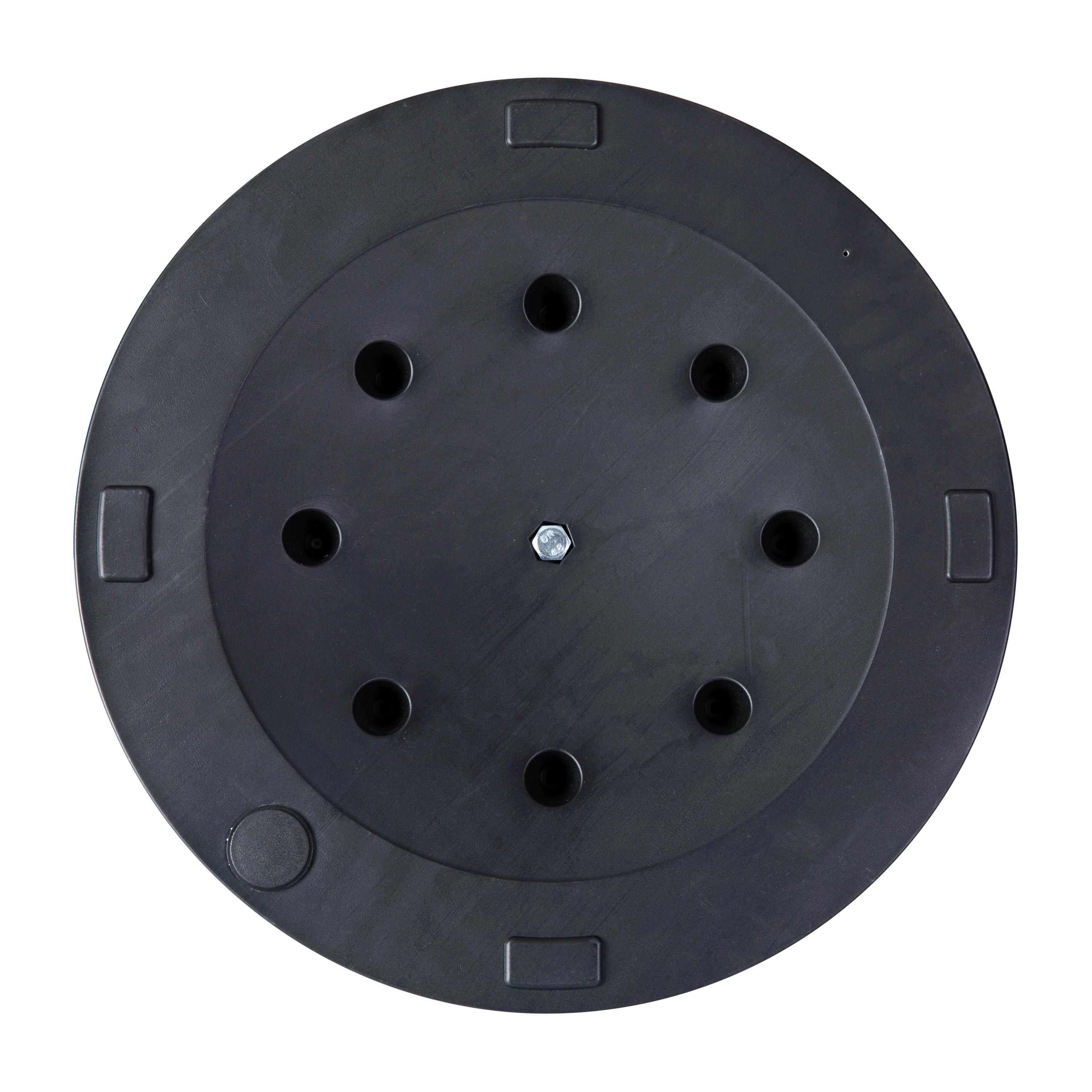 Kona Universal Cement Patio Umbrella Base with Weatherproof Plastic Polymer Coating - 19.25" Diameter - Image 21
