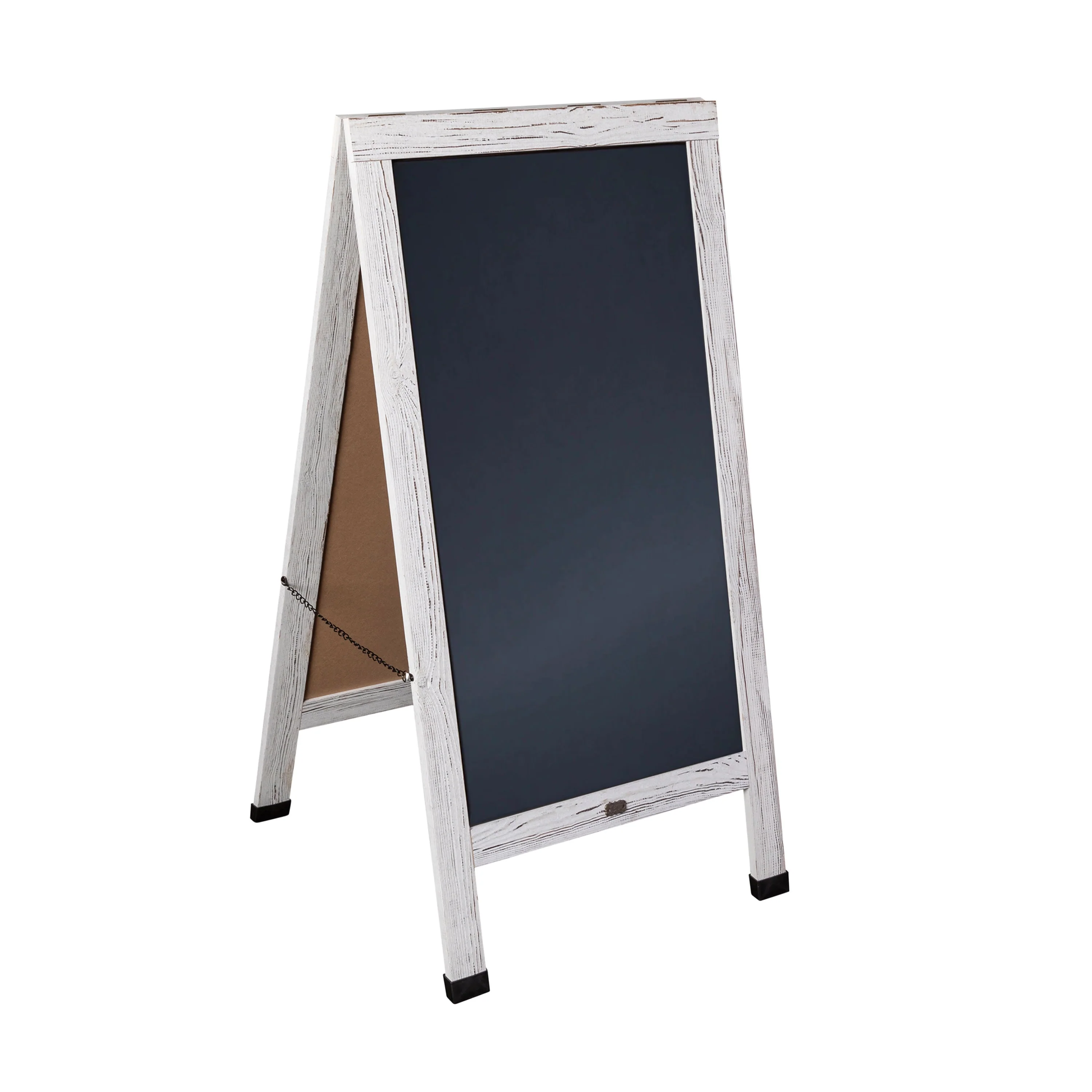 Canterbury Wooden Indoor/Outdoor A-Frame Magnetic Chalkboard Sign Set with 8 Chalk Markers, 10 Stencils, Eraser, and 2 Magnets - Image 67