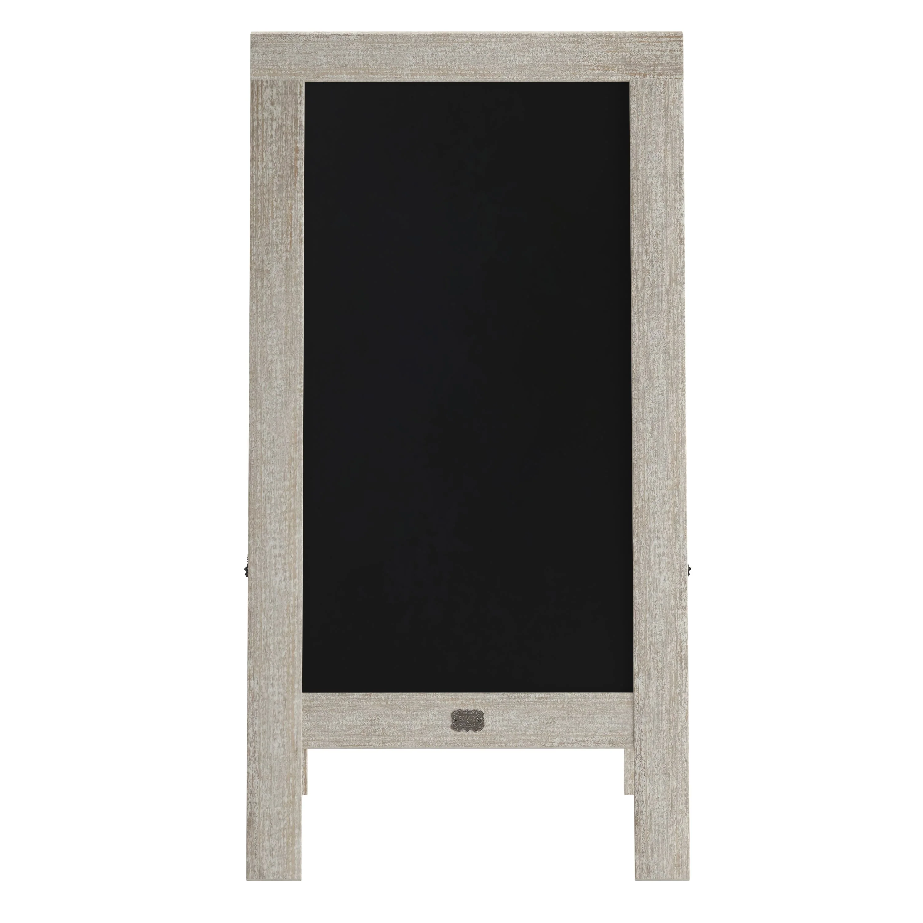 Canterbury Wooden Indoor/Outdoor A-Frame Magnetic Chalkboard Sign Set with 8 Chalk Markers, 10 Stencils, Eraser, and 2 Magnets - Image 86