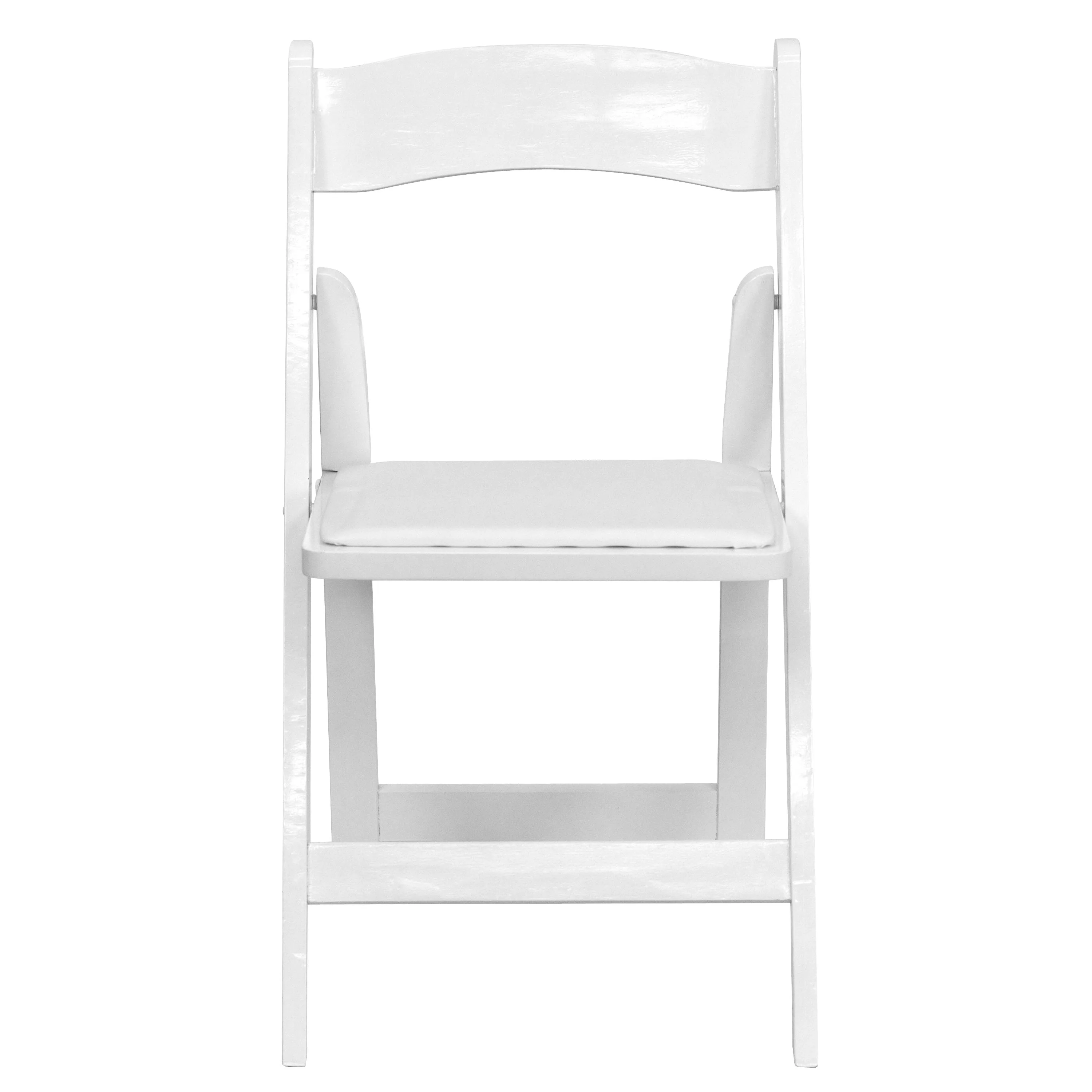 HERCULES Series Wood Folding Chair with Vinyl Padded Seat - Image 22